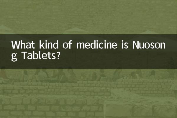 Quel type de médicament sont les comprimés Nuosong ?