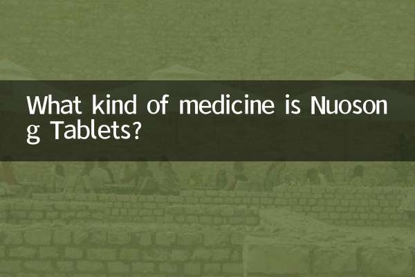 Quel type de médicament sont les comprimés Nuosong ?