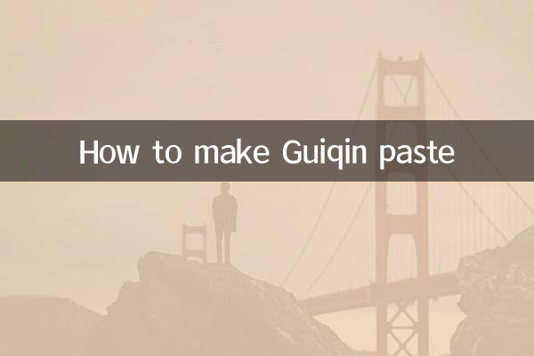 How to make Guiqin paste