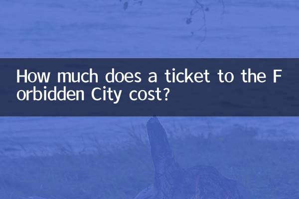 How much does a ticket to the Forbidden City cost?