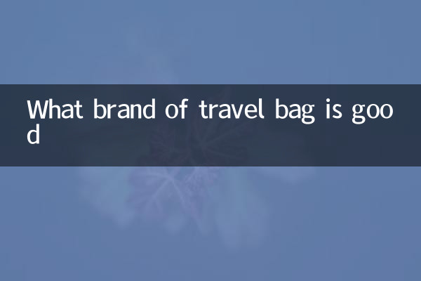 Qual marca de bolsa de viagem é boa