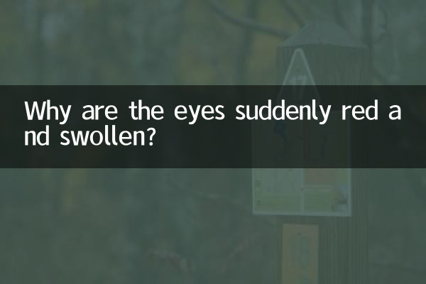 Pourquoi les yeux sont-ils soudainement rouges et gonflés ?
