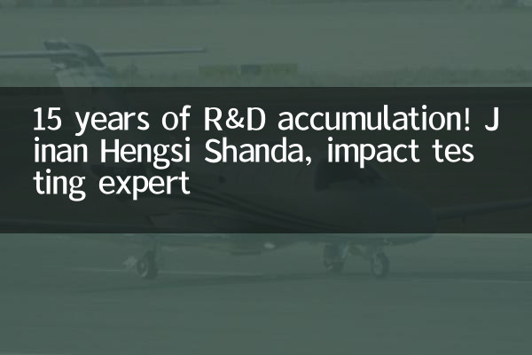 15 年研发积淀!济南恒思盛大,冲击测试专家