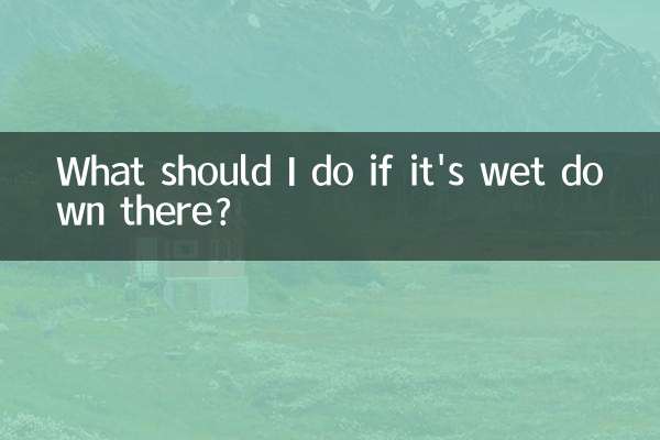 Que dois-je faire s'il fait humide là-bas ?