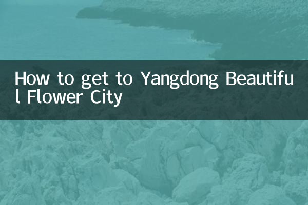 Comment se rendre à la belle ville fleurie de Yangdong