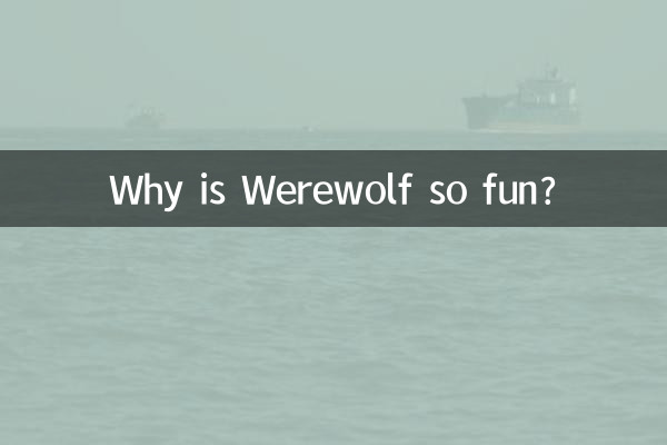 Pourquoi Werewolf est-il si amusant ?