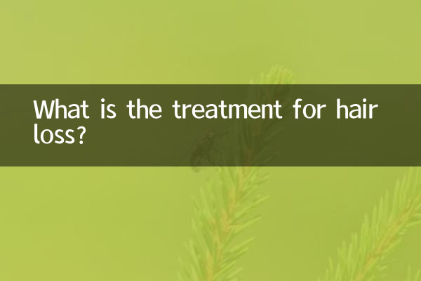 Qual é o tratamento para queda de cabelo?
