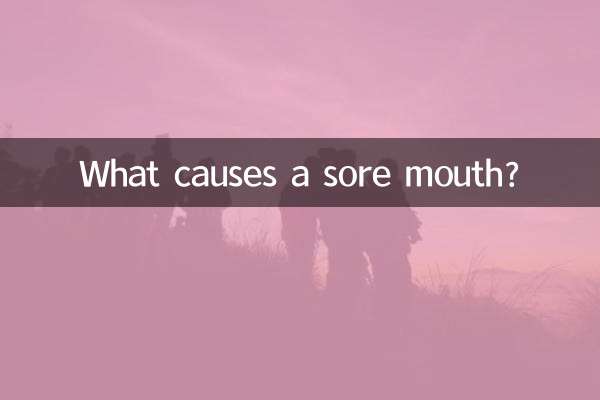 Was verursacht Mundschmerzen?