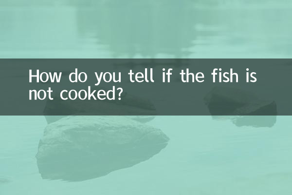 Come capire se il pesce non è ancora cotto