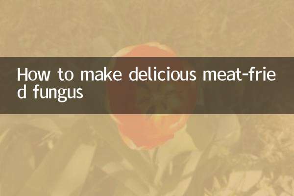 Como fazer deliciosos fungos fritos com carne