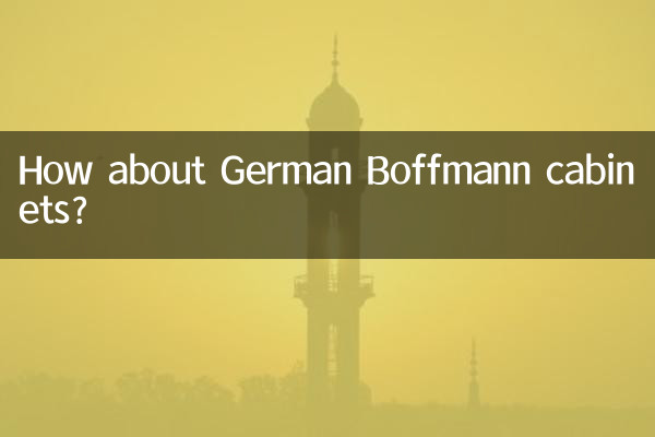 জার্মান বফম্যান ক্যাবিনেট সম্পর্কে কেমন?