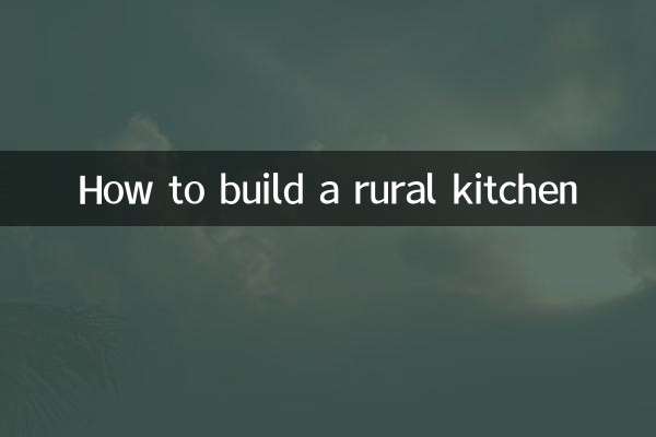 Как построить сельскую кухню