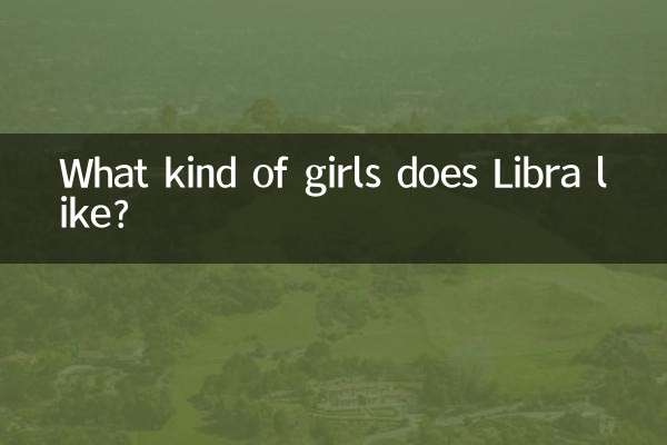 天平座喜欢什么样的女生