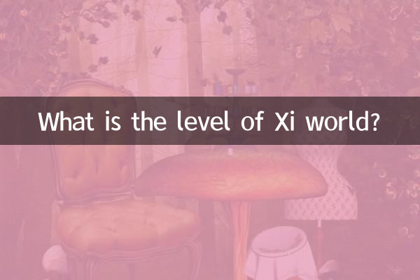 What is the level of Xi world?