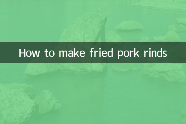How to make fried pork rinds