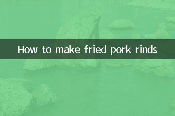 How to make fried pork rinds