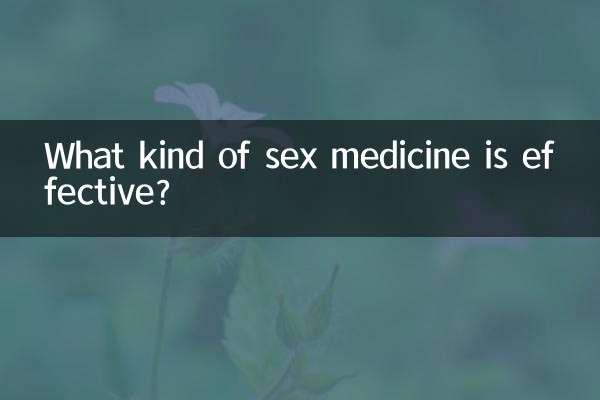 Какие секс-медицины эффективны?