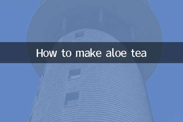 एलोवेरा चाय कैसे बनाये