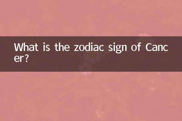Qual è il segno zodiacale del Cancro?