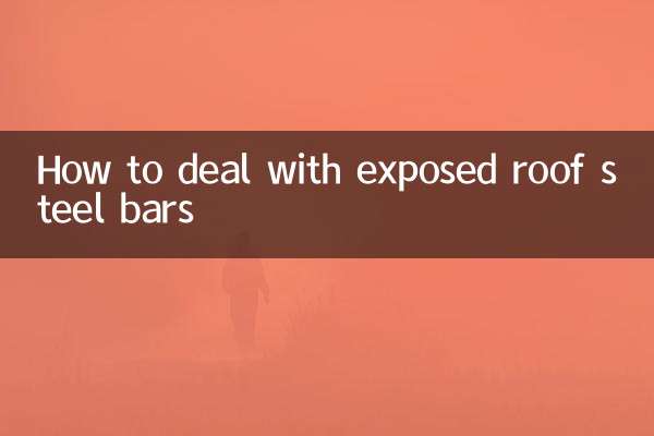 Как бороться с открытыми стальными стержнями на крыше