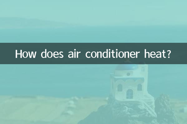 How does air conditioner heat?