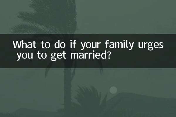 Que faire si votre famille vous pousse à vous marier ?