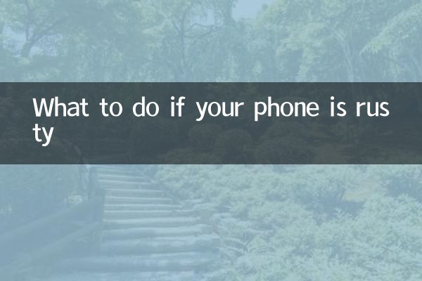 ماذا تفعل إذا كان هاتفك صدئًا