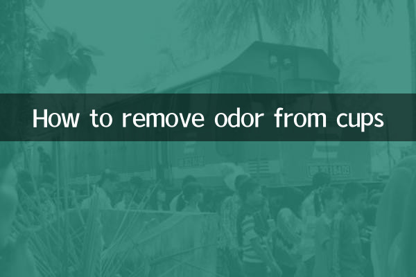 Come rimuovere l'odore dalle tazze