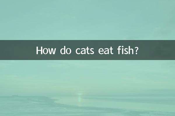 貓是怎麼吃魚的