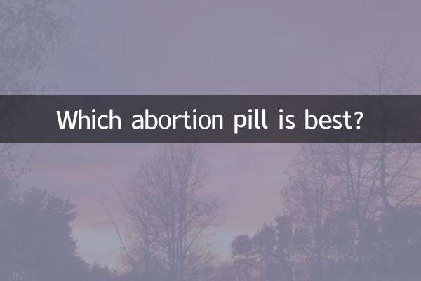 Quale pillola abortiva è la migliore?