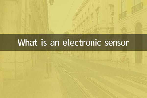 Что такое электронный датчик