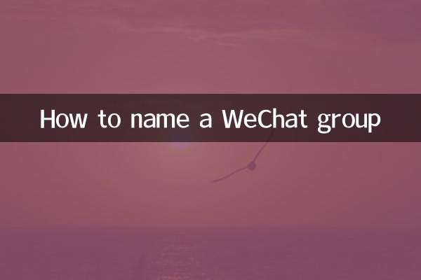 Come nominare un gruppo WeChat