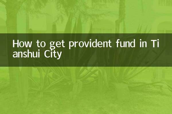 Come ottenere un fondo di previdenza nella città di Tianshui