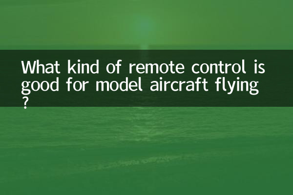 Che tipo di telecomando è adatto per il volo di aeromodelli?