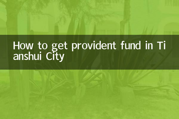 Come ottenere un fondo di previdenza nella città di Tianshui