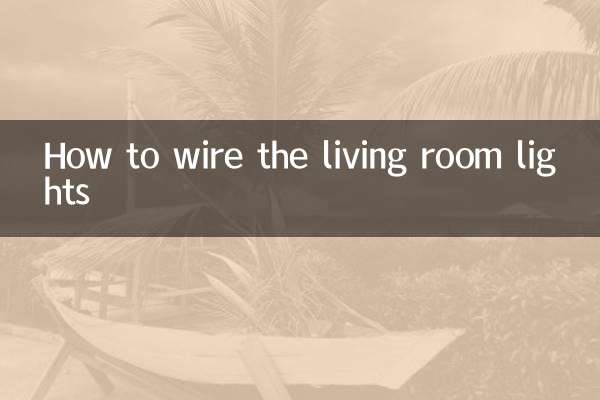 Come collegare le luci del soggiorno