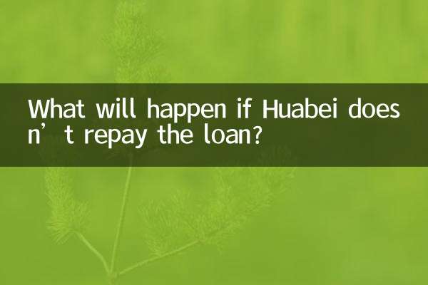 What will happen if Huabei doesn’t repay the loan?