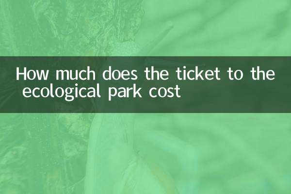 Quanto custa o bilhete para o parque ecológico
