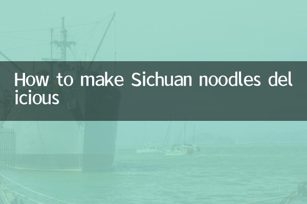 Como tornar o macarrão Sichuan delicioso