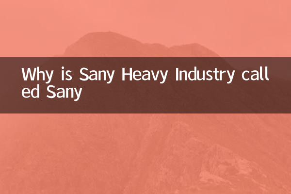 क्यों सनी भारी उद्योग को SANY कहा जाता है