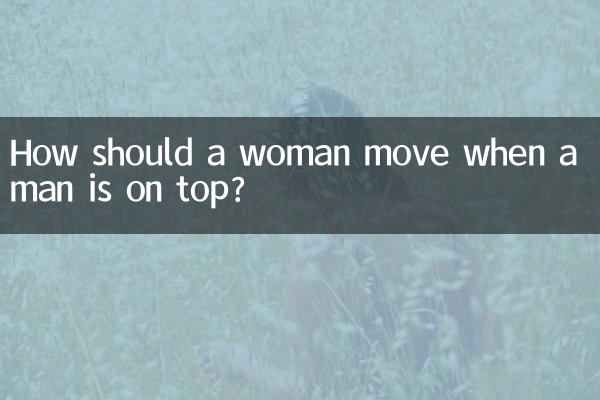Come dovrebbe muoversi una donna quando un uomo è sopra?
