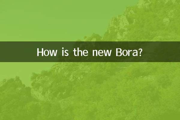 Como está o novo Bora?