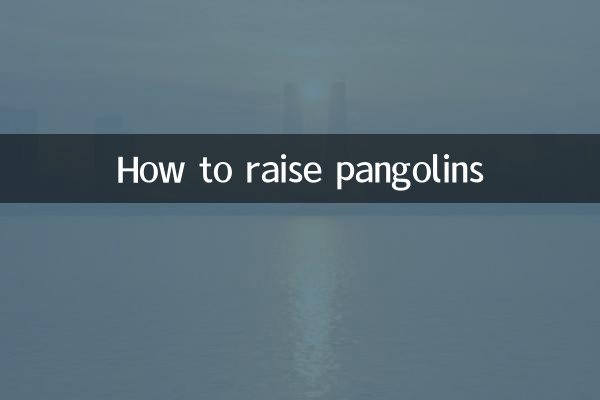 Como criar pangolins
