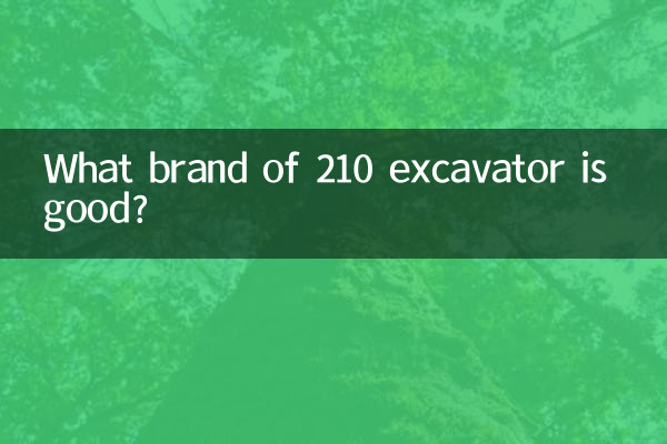 কোন ব্র্যান্ডের 210 এক্সকাভেটর ভালো?