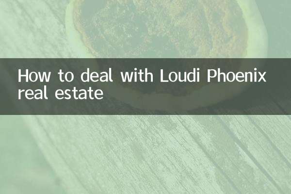 Cómo lidiar con los bienes raíces de Loudi Phoenix
