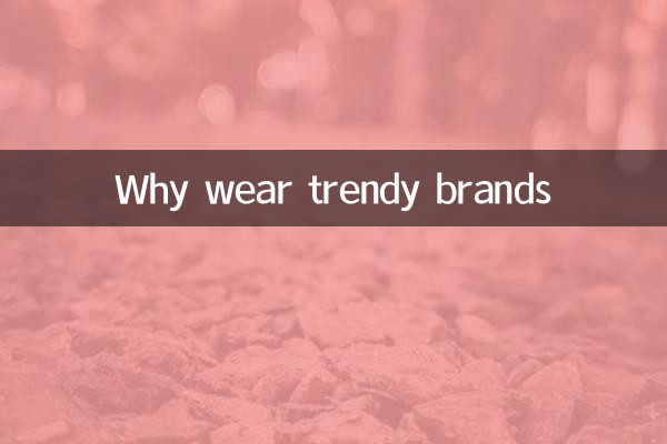 Perchè indossare brand di tendenza