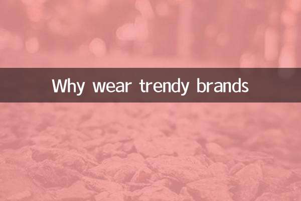 ट्रेंडी ब्रांड क्यों पहनें?