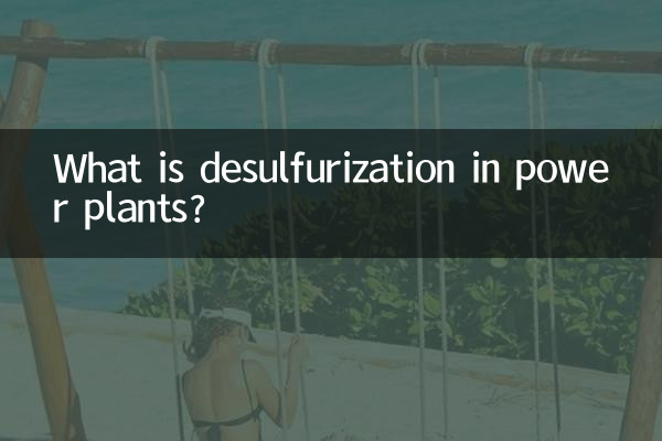 পাওয়ার প্লান্টে ডিসালফারাইজেশন কি?