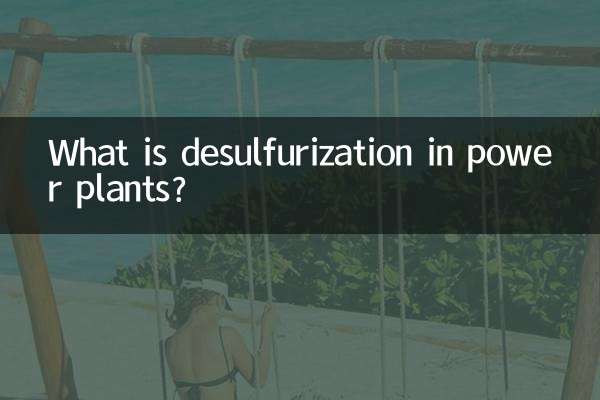 পাওয়ার প্লান্টে ডিসালফারাইজেশন কি?