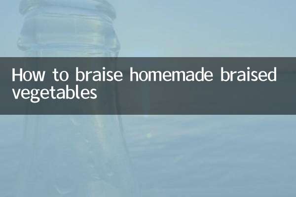 Cómo estofar verduras estofadas caseras